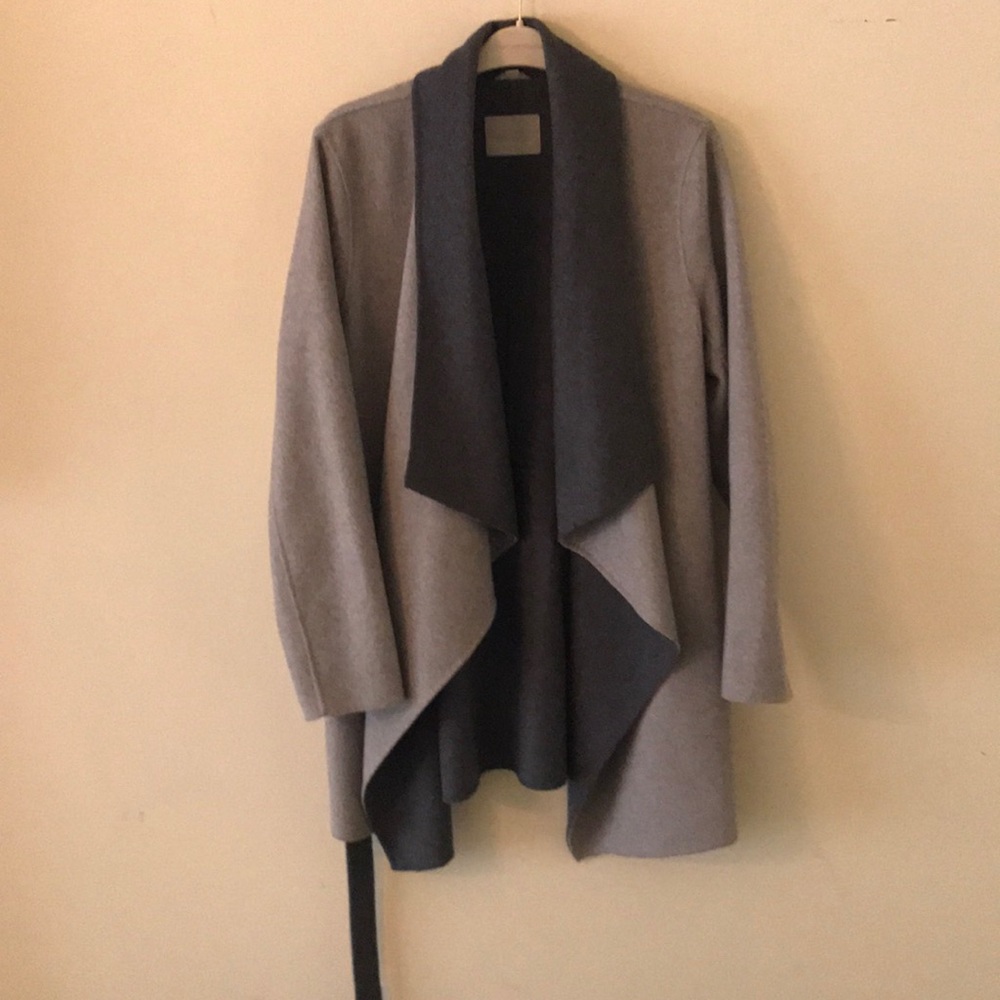 Soia & Kyo Wool Coat in Gray
